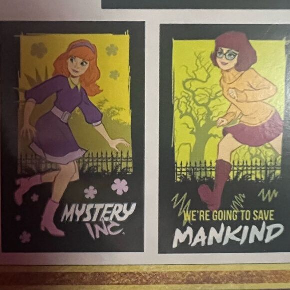 SCOOBY DOO-SCOOB! 16 VALENTINES WITH 16 MAGNETS~LOT OF 4~NEW IN BOX - Picture 4 of 4